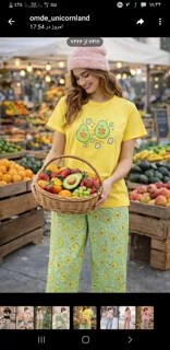 ست تیشرت شلوار عروسکی